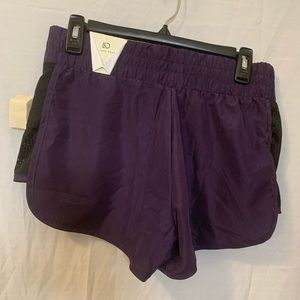 Live love dream running shorts size m